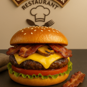Bacon Cheese burger