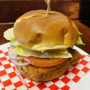 Fish (cod) burger