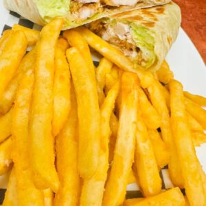 Crispy Chicken Caesar Wrap
