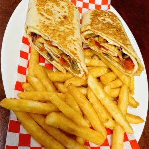 VEGGIE OMELET WRAP